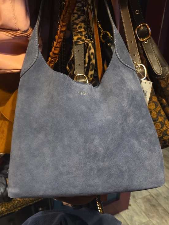 Coach Handbags - Blue Suede Brooklym 34
